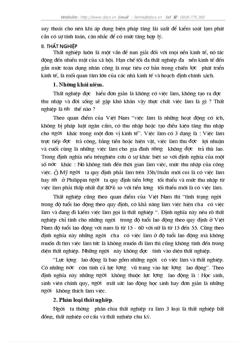 image for page Lạm phát thất nghiệp và mối quan hệ giữa lạm phát thất nghiệp với tăng trưởng kinh tế