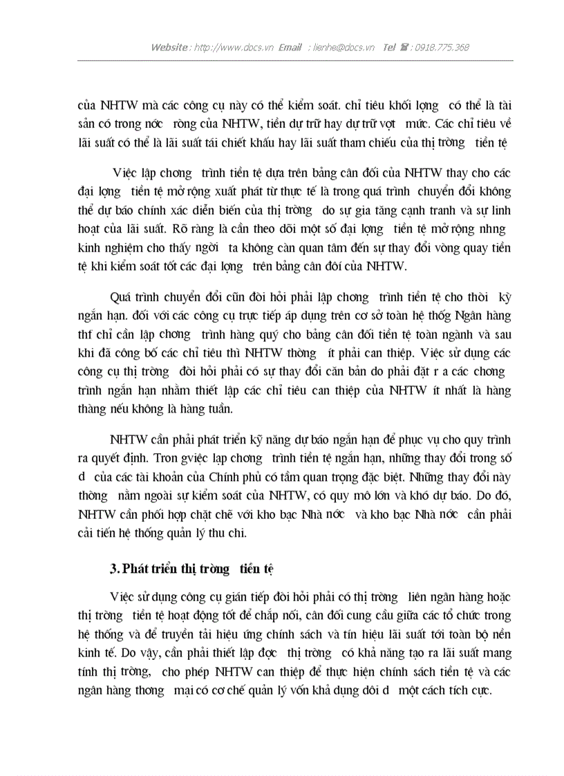 image for page Chính sách tiền tệ và vai trò điều tiết kinh tế vĩ mô của Ngân hàng trung ương