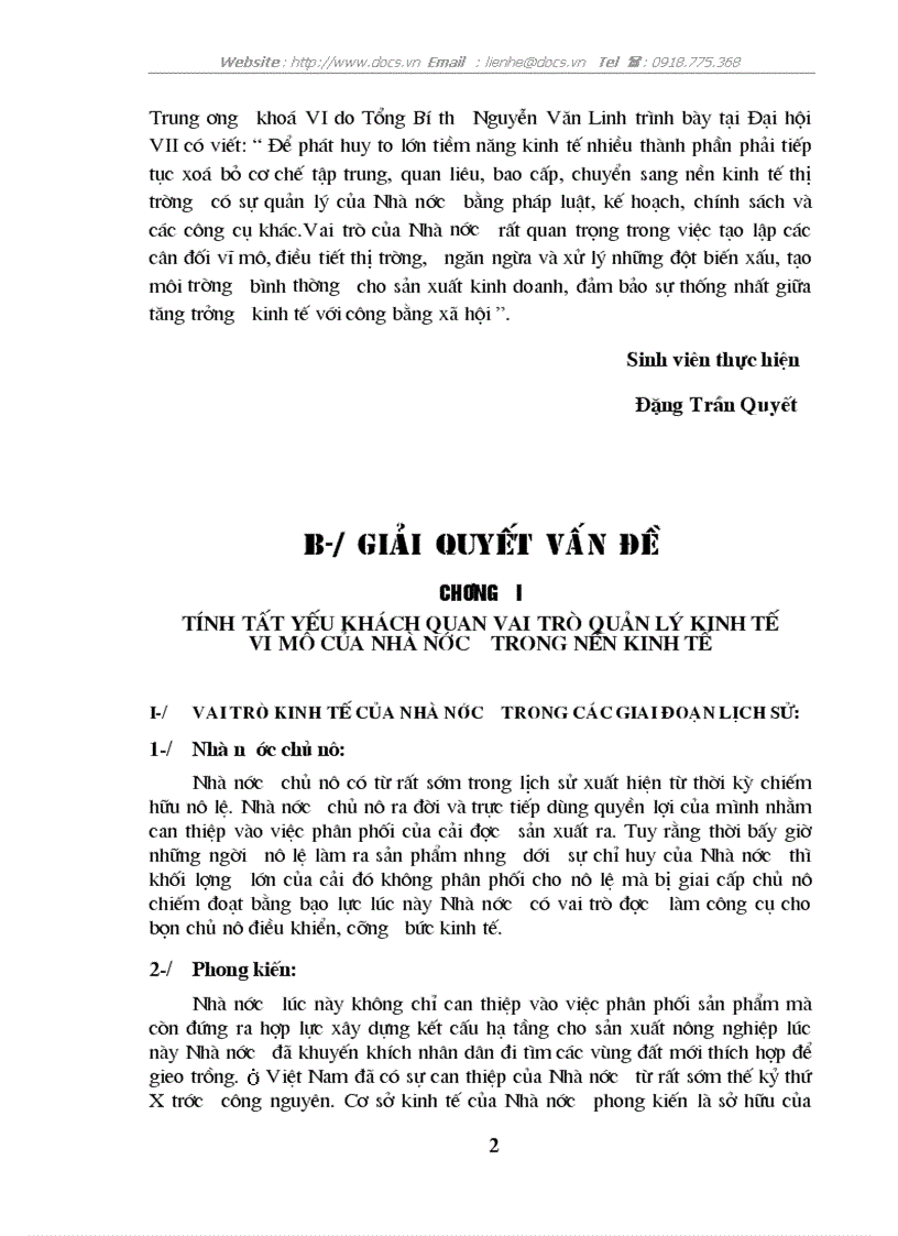 image for page Tính tất yếu khách quan vai trò quản lý vĩ mô của Nhà nước trong nền kinh tế