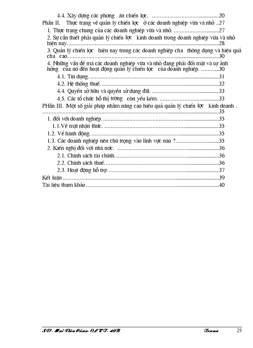 image for page Quản lý chiến lược trong các doanh nghiệp vừa và nhỏ ở Việt Nam hiện nay