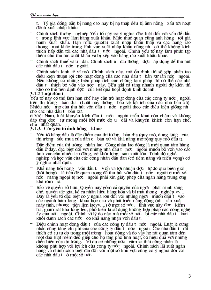 image for page Thực trạng huy động vốn FDI vào Việt Nam trong thời gian qua