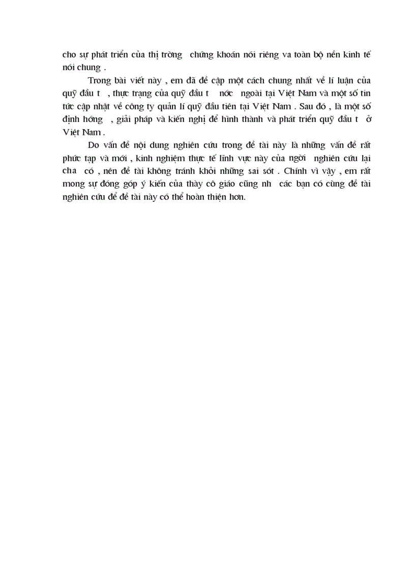 image for page Quỹ đầu tư chứng khoán và thực trạng của các quỹ đầu tư tại Việt Nam hiện nay