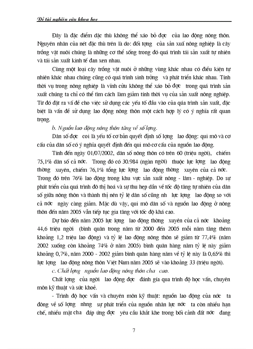 image for page Sử dụng nguồn lao động ở nông thôn