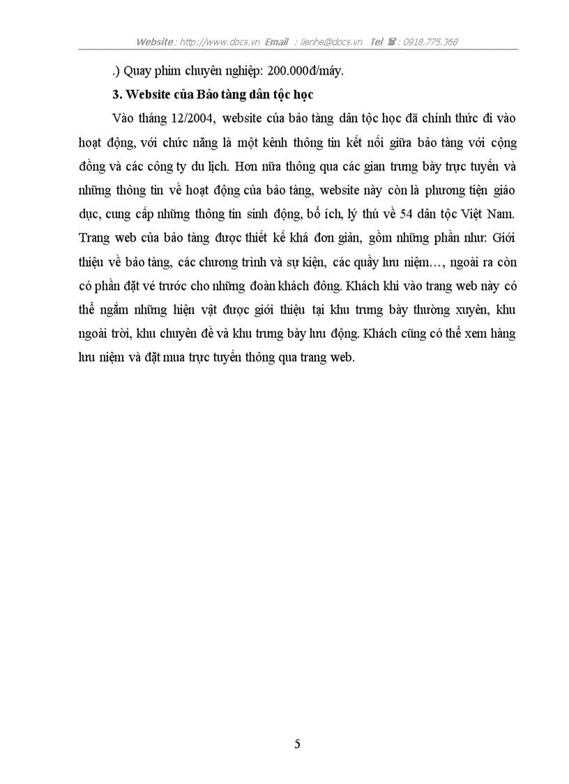 image for page Vài nét về bảo tàng dân tộc học