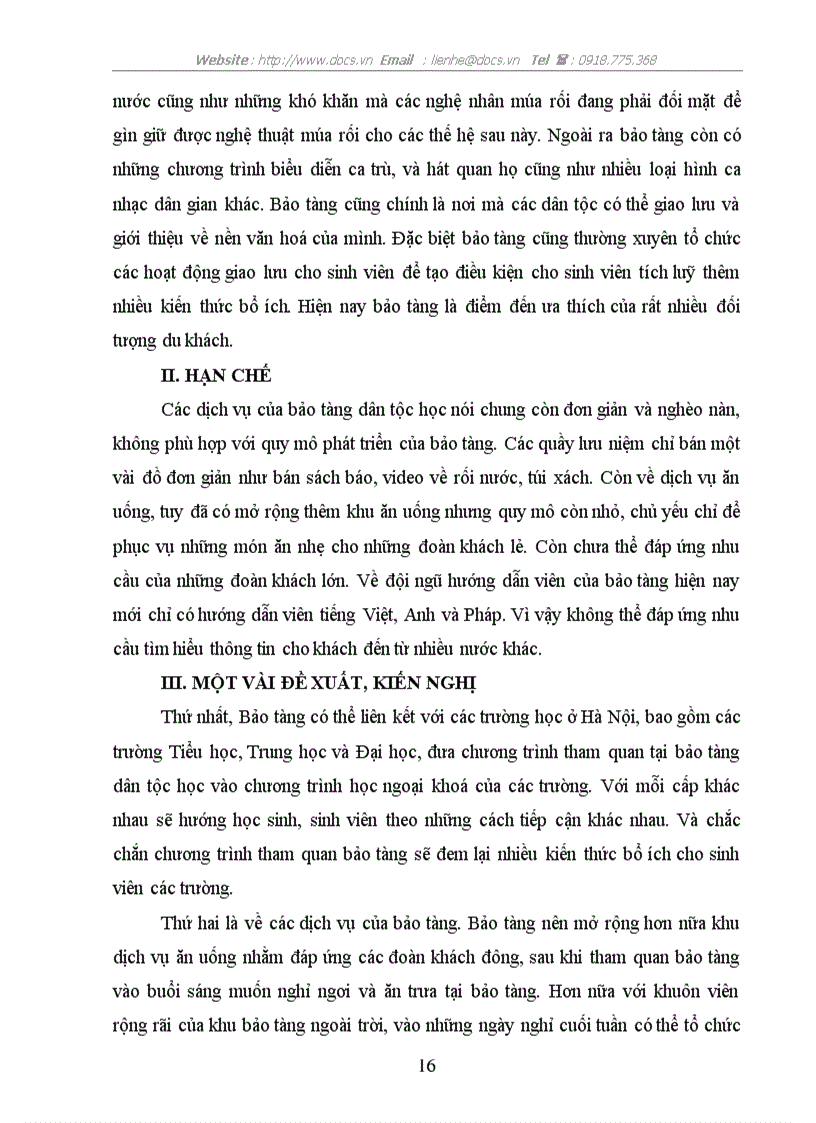 image for page Vài nét về bảo tàng dân tộc học