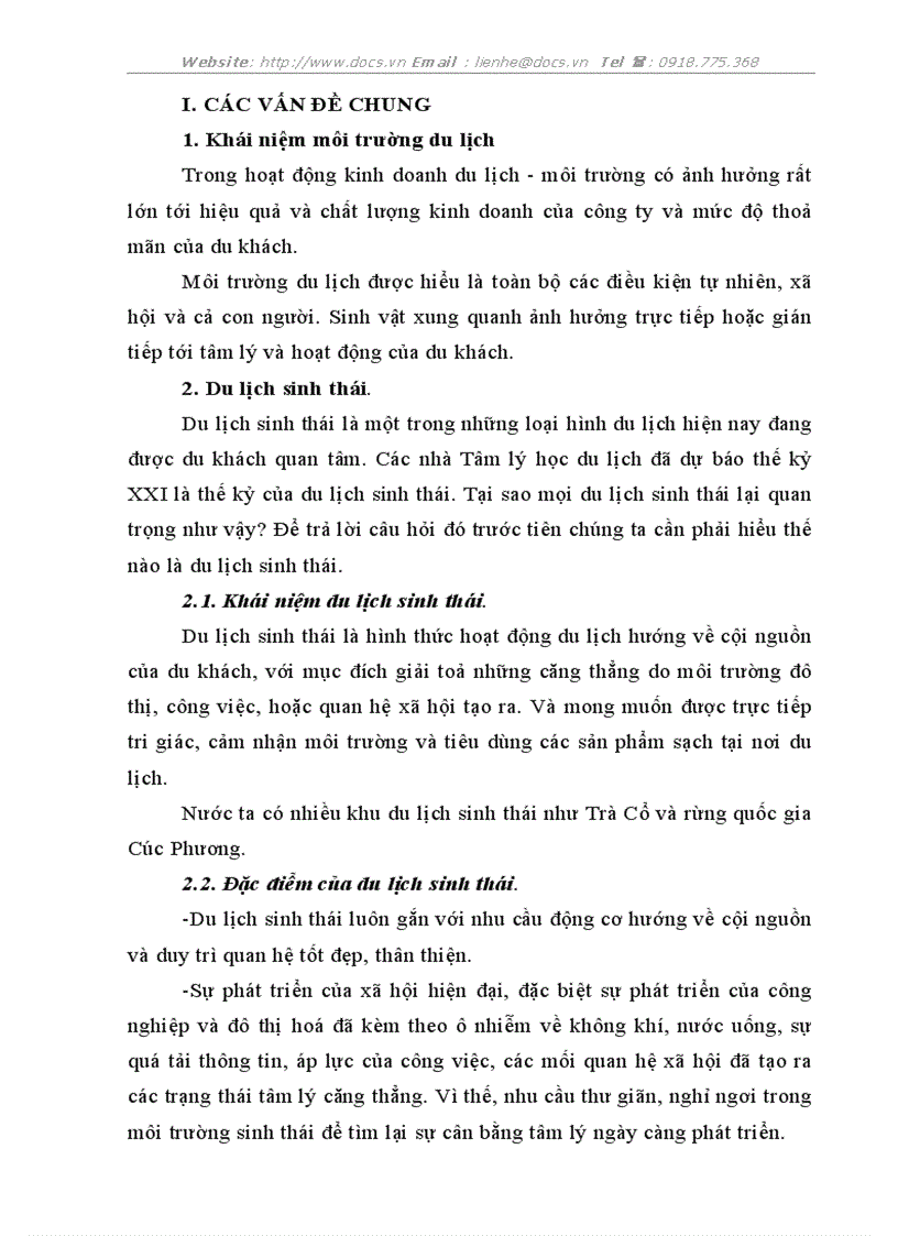 image for page Tổng quan về du lịch sinh thái hồ Tiên Sa