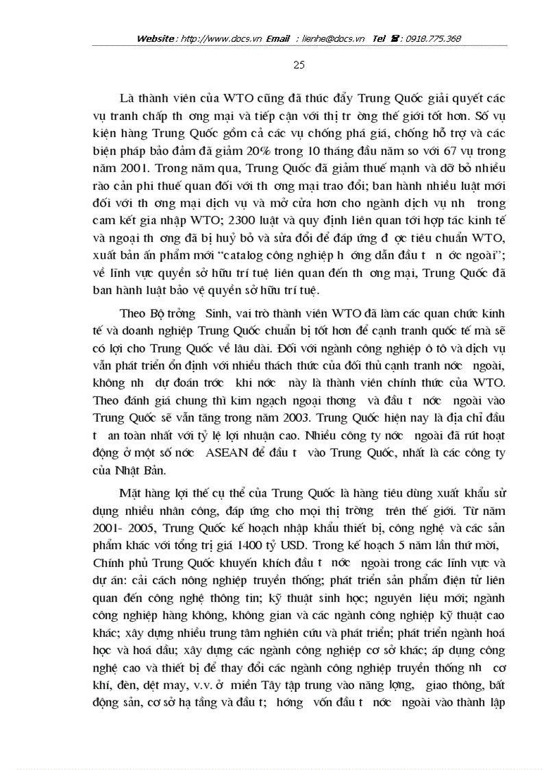 image for page Một số cải cách chính sách thương mại của Trung Quốc kể từ sau khi gia nhập WTO và bài học kinh nghiệm cho Việt Nam