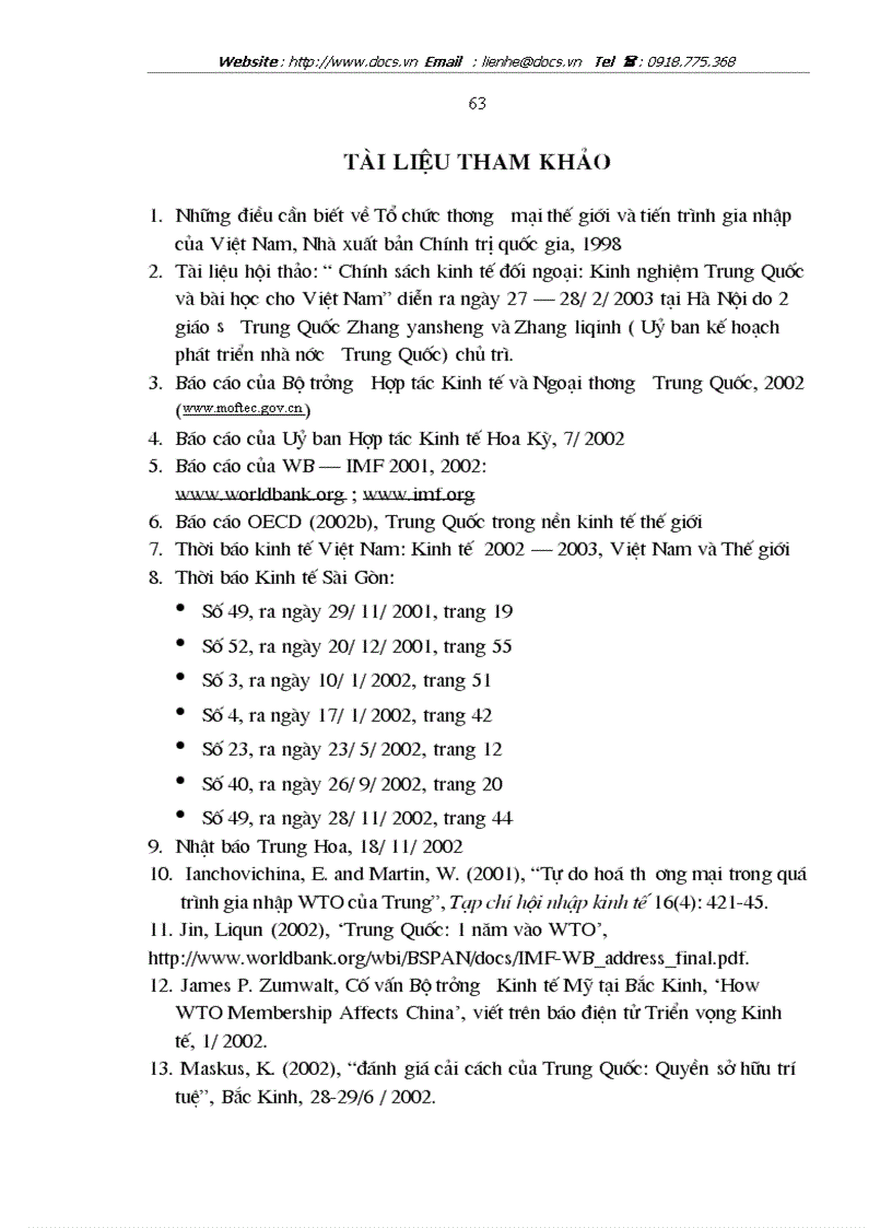 image for page Một số cải cách chính sách thương mại của Trung Quốc kể từ sau khi gia nhập WTO và bài học kinh nghiệm cho Việt Nam
