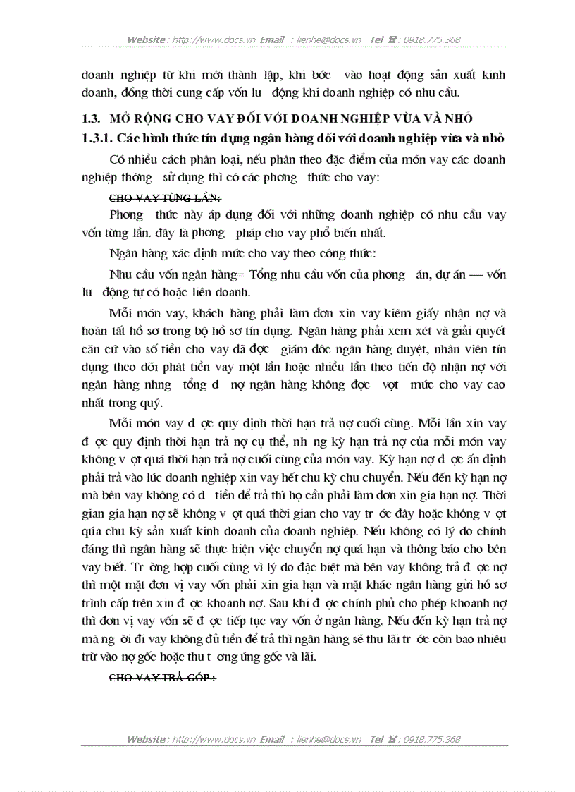 image for page Mở rộng cho vay đối với doanh nghiệp vừa và nhỏ tại Ngân Hàng Công thương Hoàn Kiếm