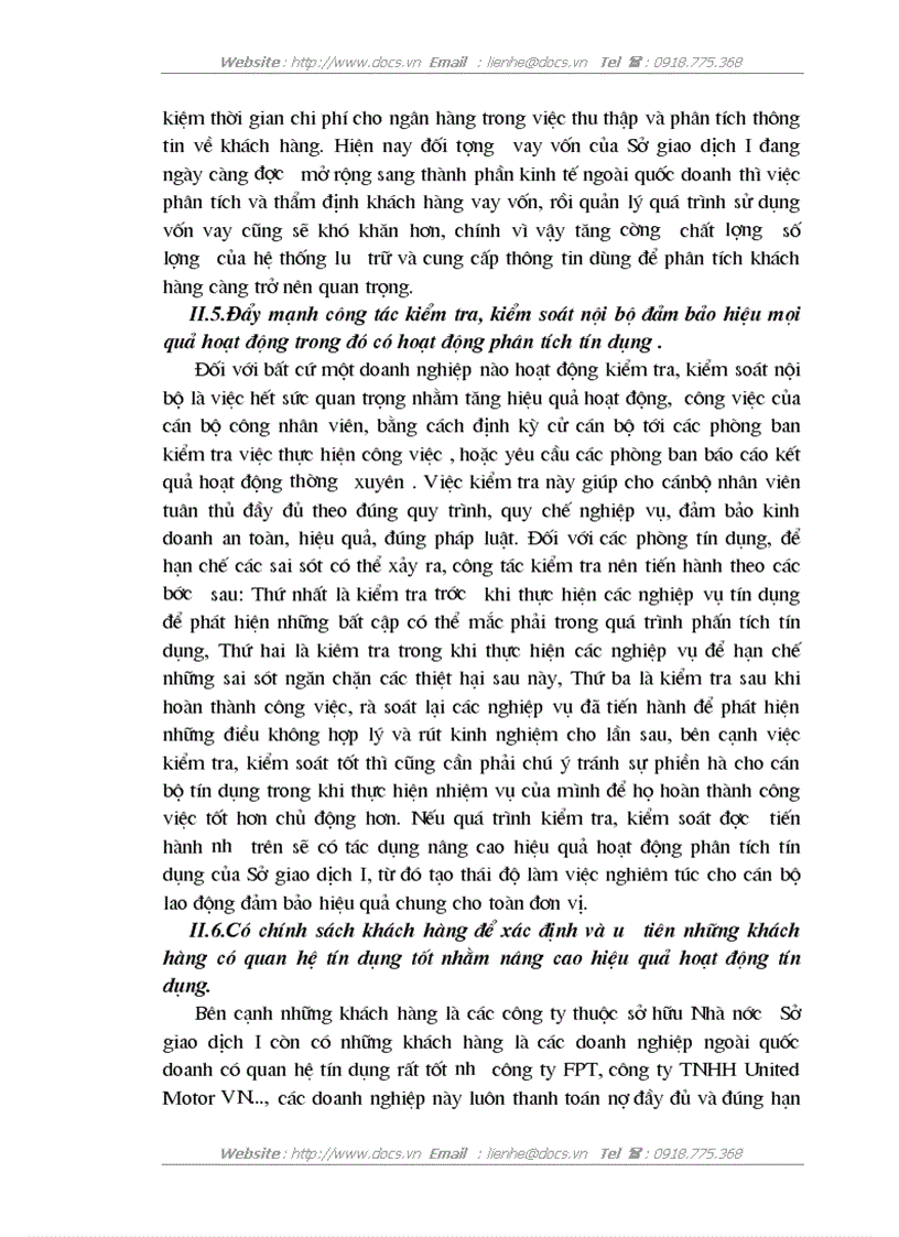 image for page Nâng cao hiệu quả hoạt động phân tích tín dụng tại Sở Giao dịch 1 ngânhàng NHTMCP Công Thương VietinBank