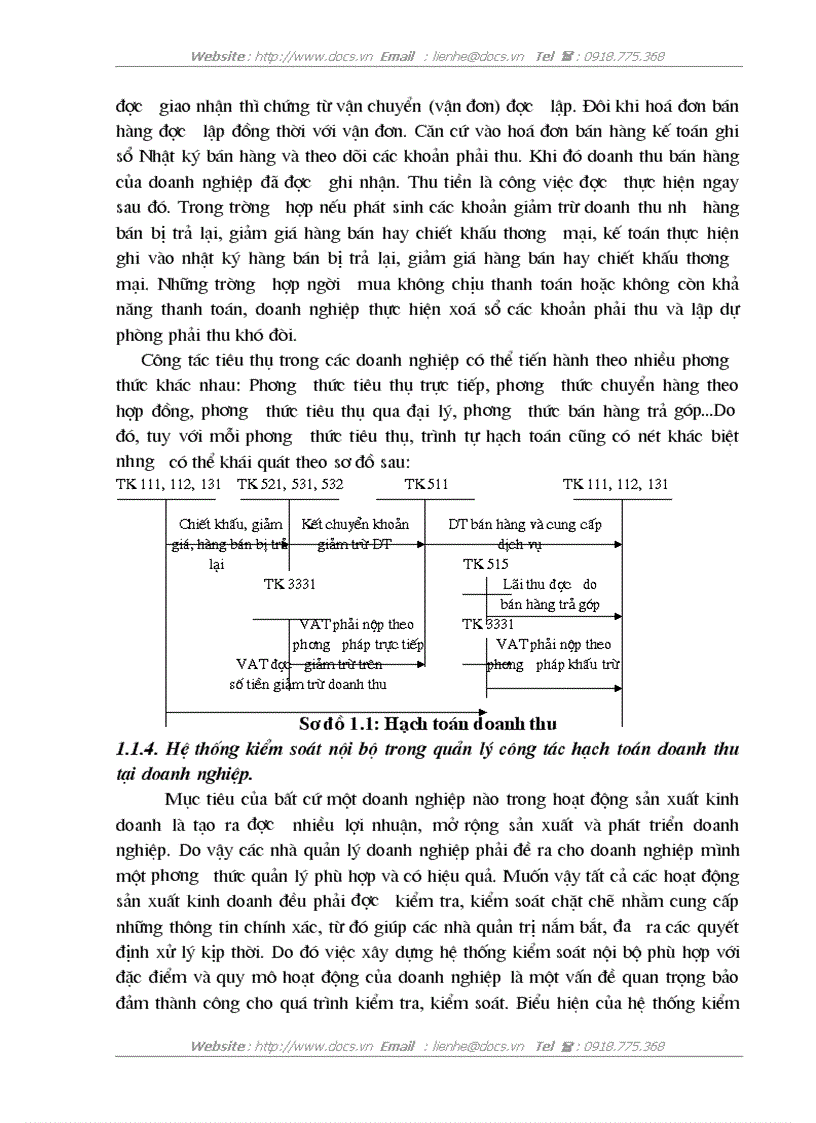image for page Hoàn thiện kiểm toán khoản mục doanh thu trong kiểm toán Báo cáo tài chính do Công ty Kiểm toán và Định giá Việt Nam thực hiện