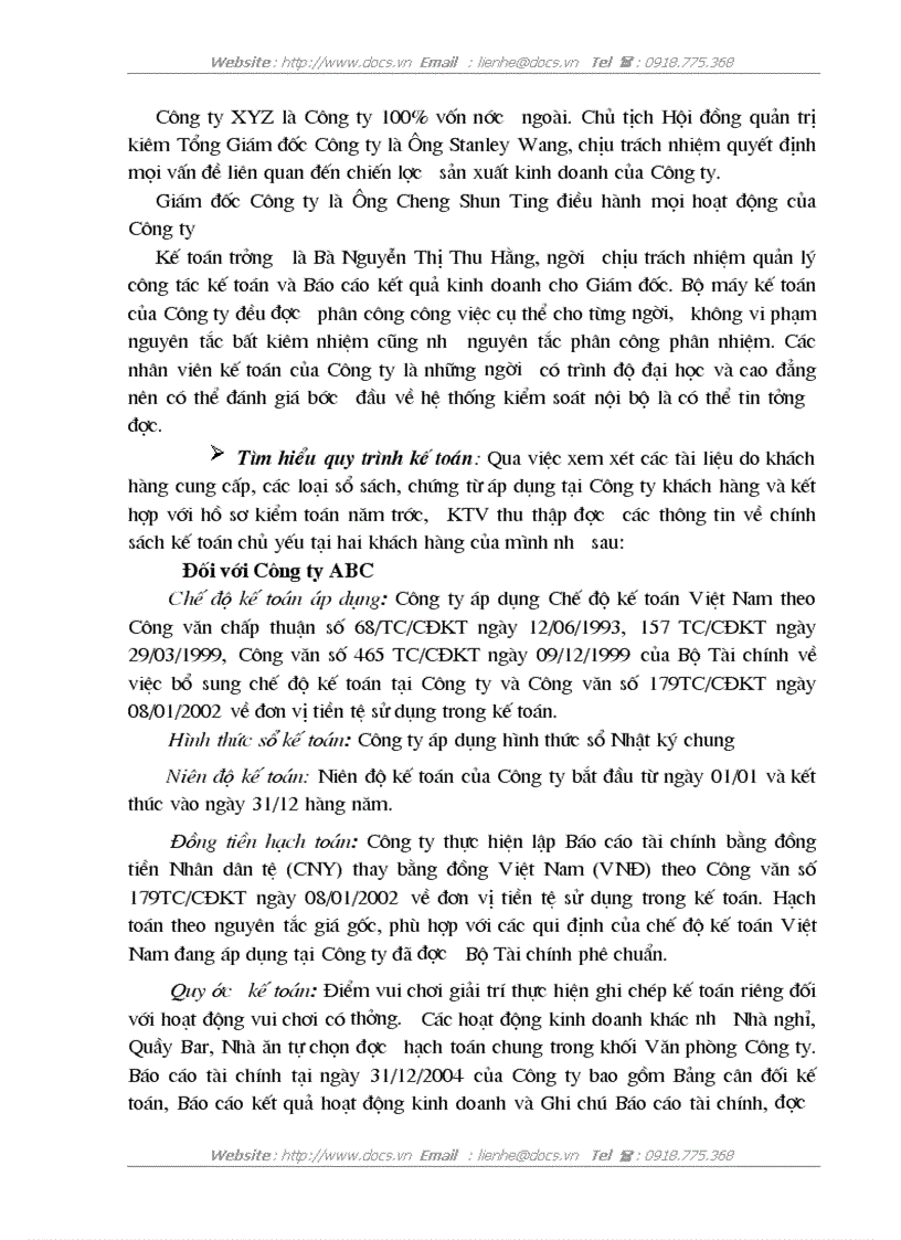image for page Hoàn thiện kiểm toán khoản mục doanh thu trong kiểm toán Báo cáo tài chính do Công ty Kiểm toán và Định giá Việt Nam thực hiện