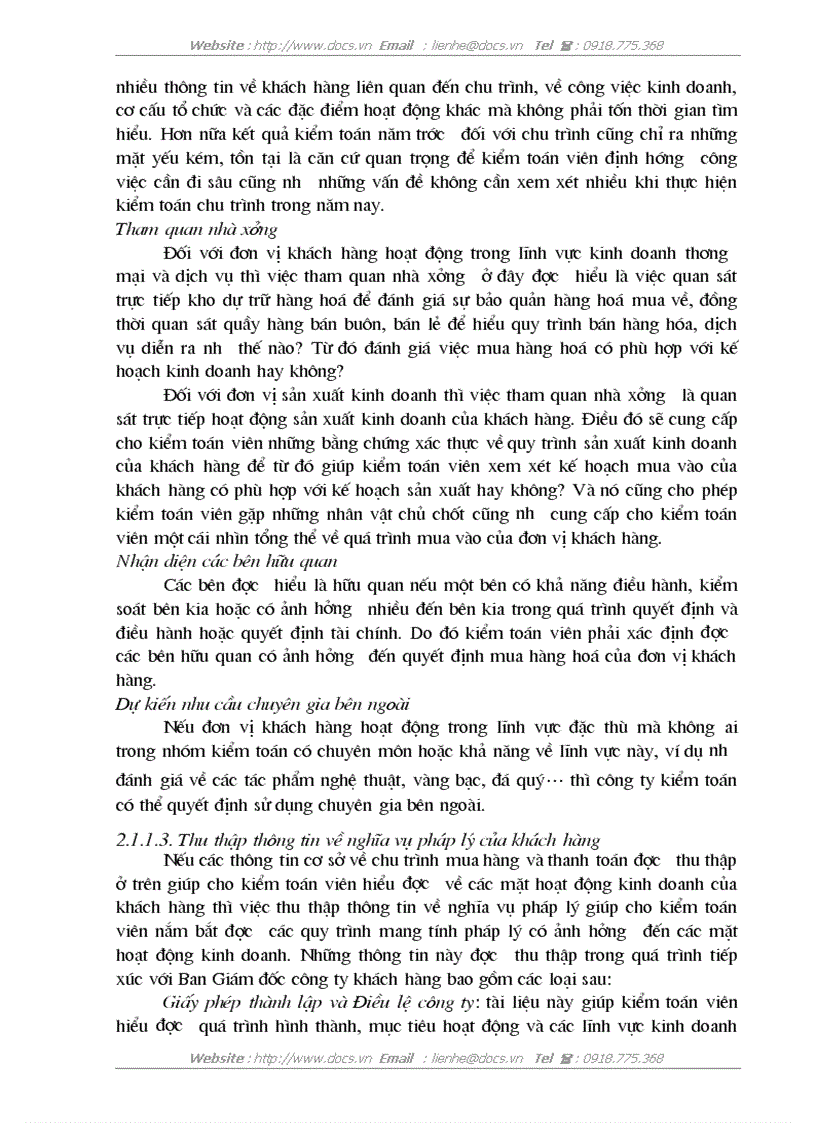 image for page Hoàn thiện quy trình kiểm toán chu trình mua hàng và thanh toán trong kiểm toán Báo cáo tài chính do Công ty Dịch vụ Tư vấn Tài chính Kế toán và Kiểm