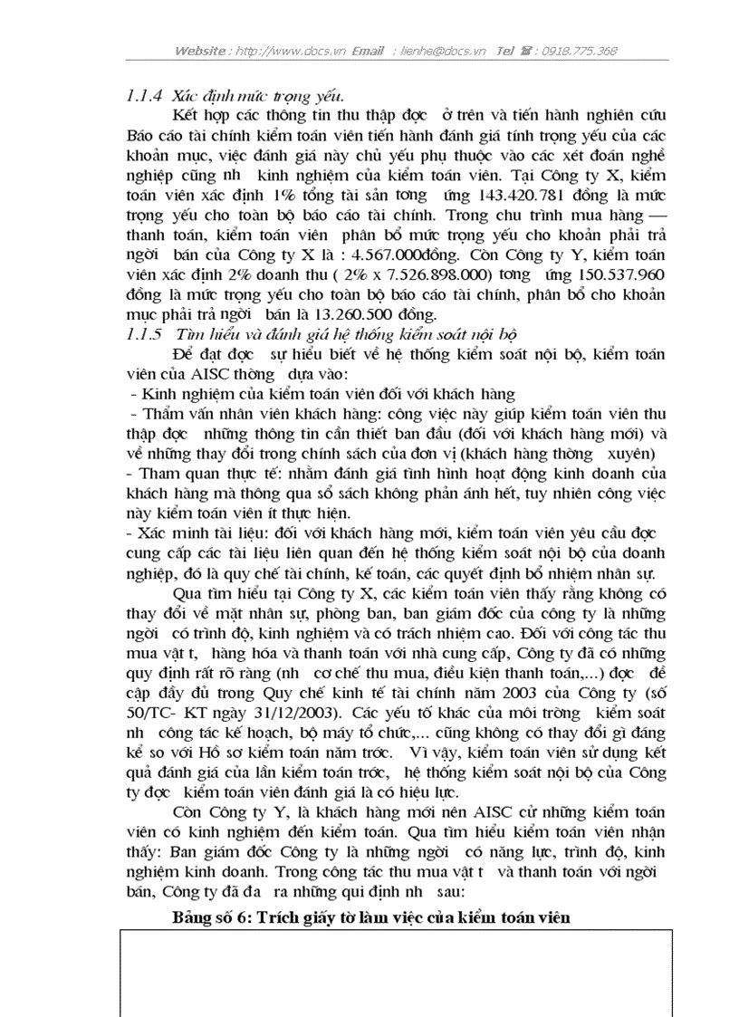 image for page Hoàn thiện quy trình kiểm toán chu trình mua hàng thanh toán trong kiểm toán báo cáo tài chính do Công ty kiểm toán và dịch vụ tin học AISC thực h