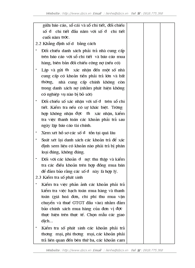 image for page Hoàn thiện quy trình kiểm toán chu trình mua hàng thanh toán trong kiểm toán báo cáo tài chính do Công ty kiểm toán và dịch vụ tin học AISC thực h