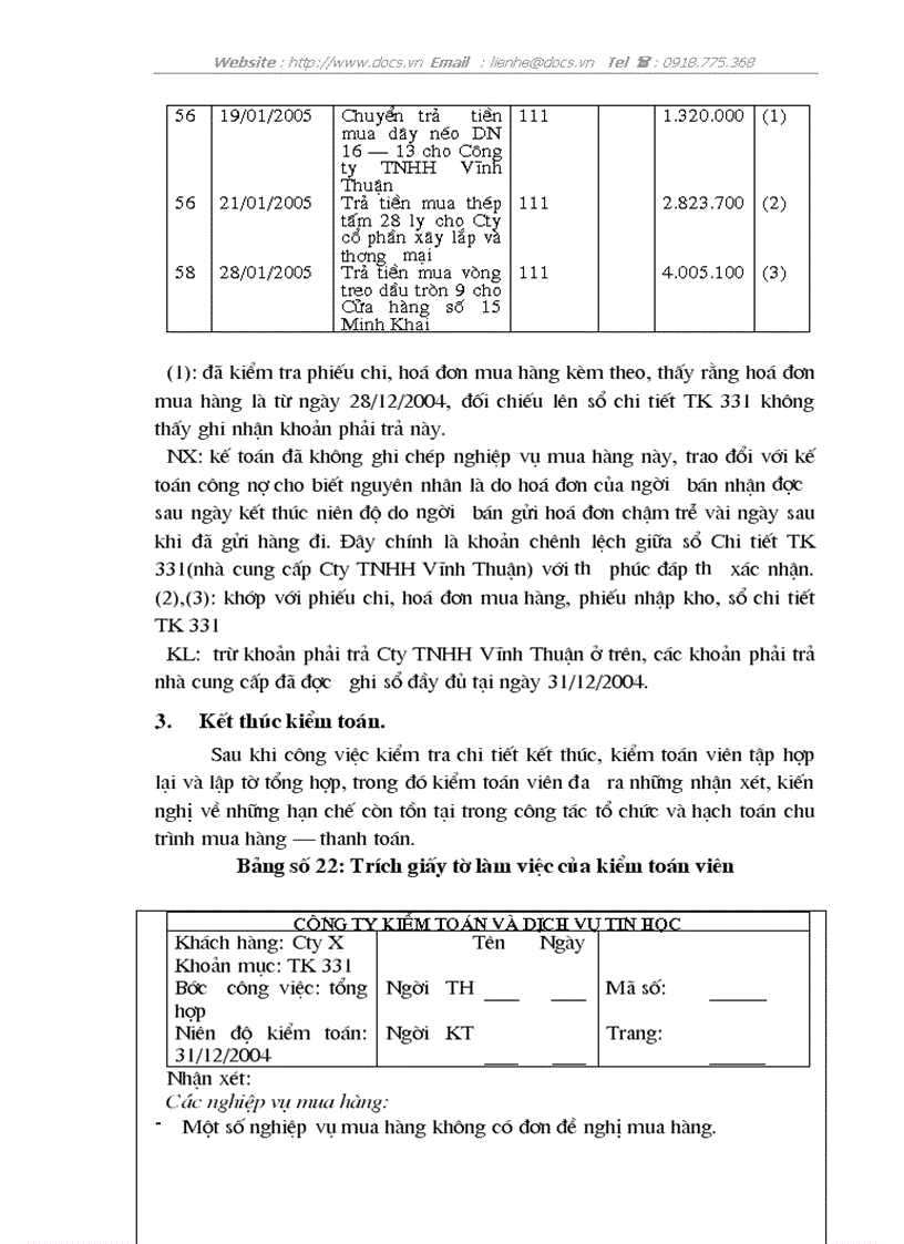 image for page Hoàn thiện quy trình kiểm toán chu trình mua hàng thanh toán trong kiểm toán báo cáo tài chính do Công ty kiểm toán và dịch vụ tin học AISC thực h