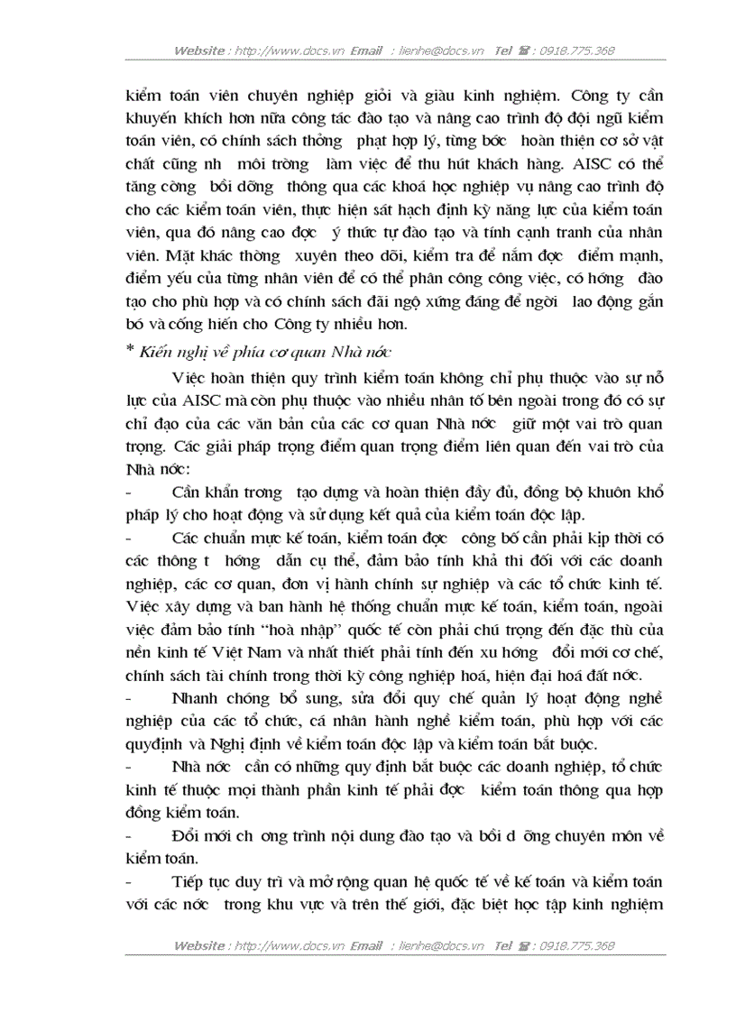 image for page Hoàn thiện quy trình kiểm toán chu trình mua hàng thanh toán trong kiểm toán báo cáo tài chính do Công ty kiểm toán và dịch vụ tin học AISC thực h