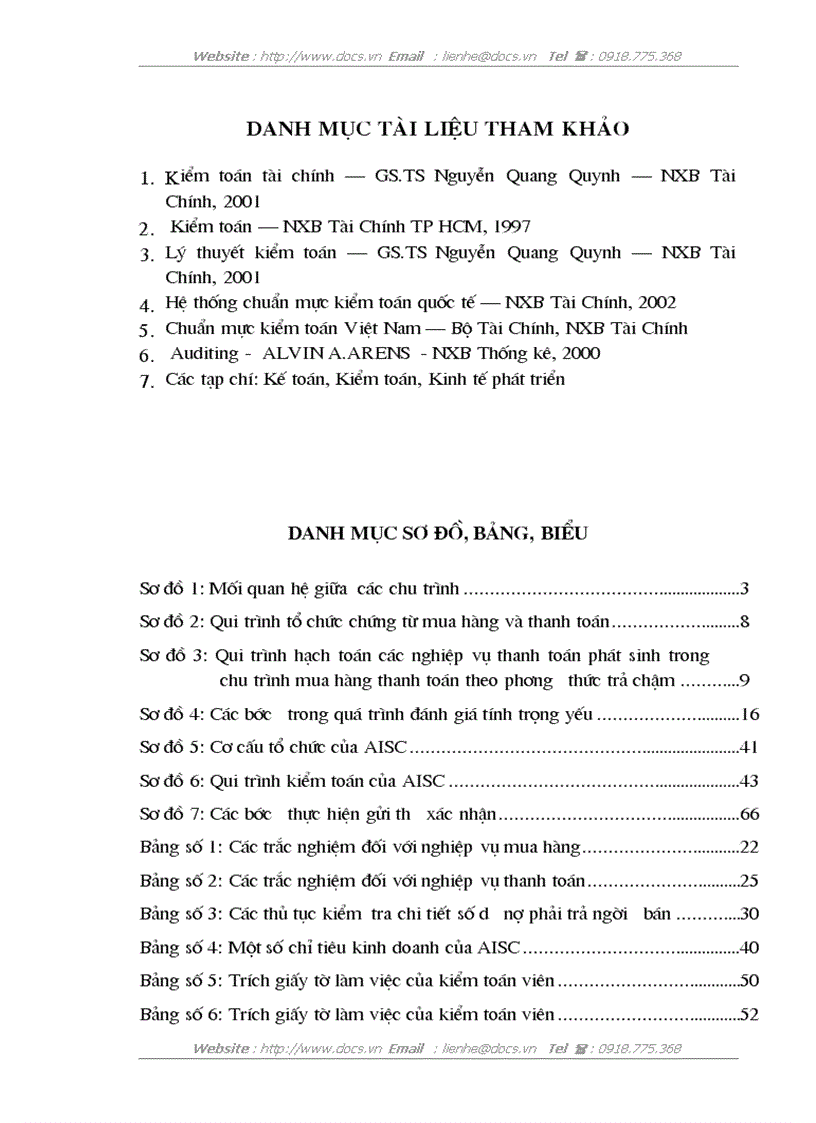 image for page Hoàn thiện quy trình kiểm toán chu trình mua hàng thanh toán trong kiểm toán báo cáo tài chính do Công ty kiểm toán và dịch vụ tin học AISC thực h