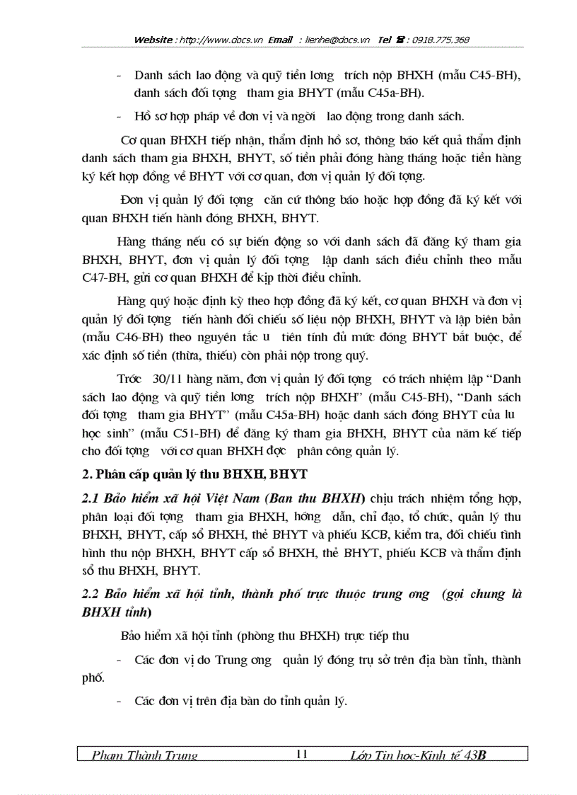 image for page Xây dựng hệ thống thông tin hỗ trợ công tác thu BHXH BHYT bắt buộc tại BHXH tỉnh Hải Dương