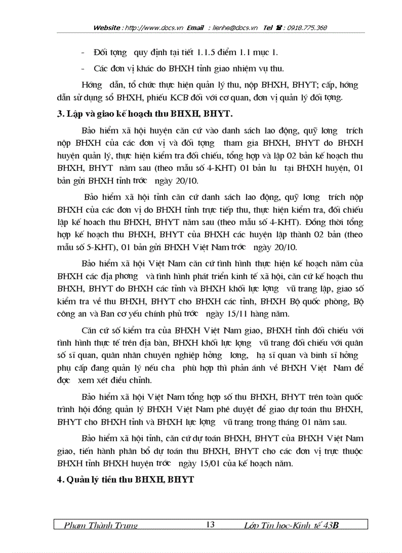 image for page Xây dựng hệ thống thông tin hỗ trợ công tác thu BHXH BHYT bắt buộc tại BHXH tỉnh Hải Dương