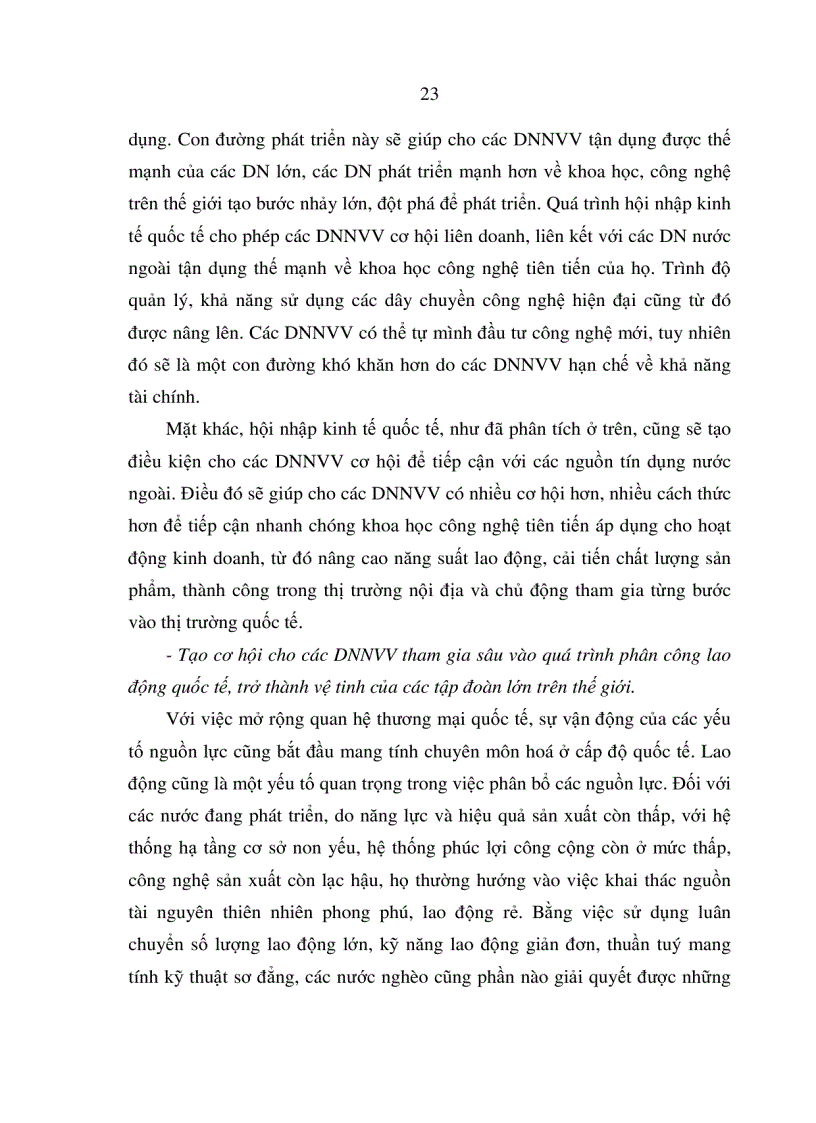 image for page Phát triển doanh nghiệp vừa và nhỏ ở Việt Nam trong quá trình hội nhập quốc tế