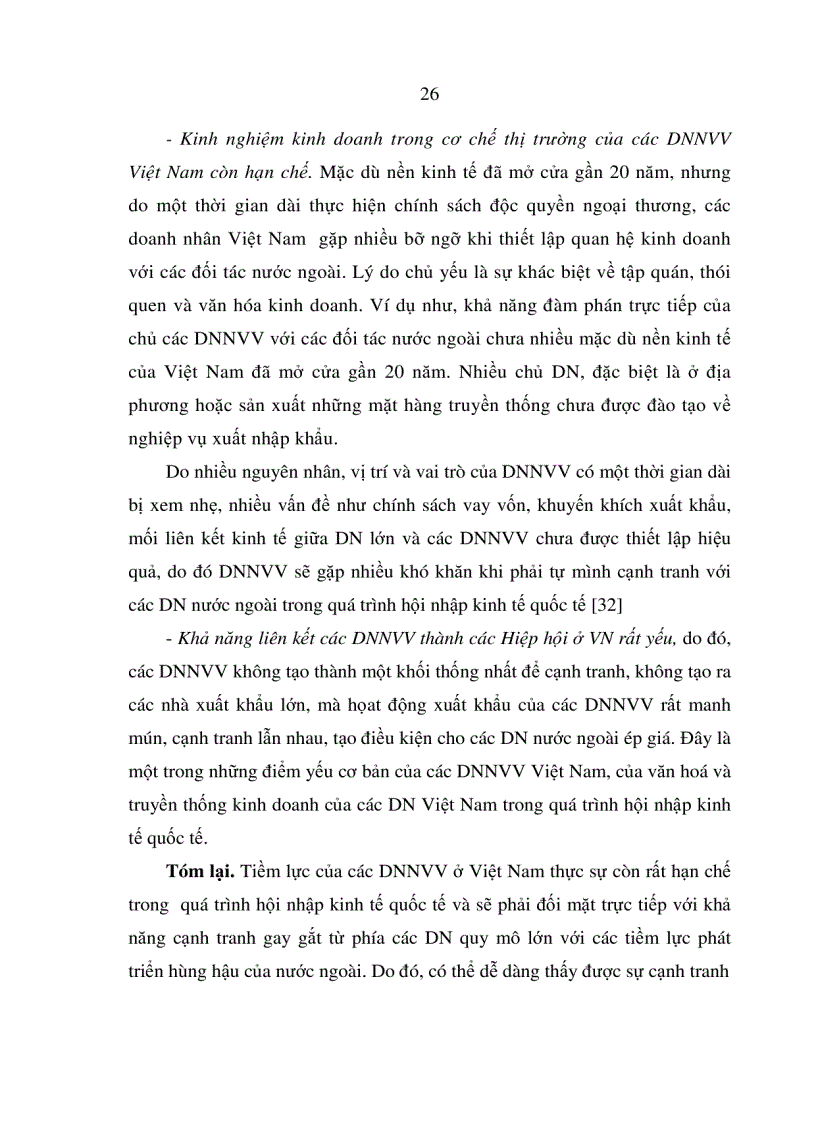 image for page Phát triển doanh nghiệp vừa và nhỏ ở Việt Nam trong quá trình hội nhập quốc tế