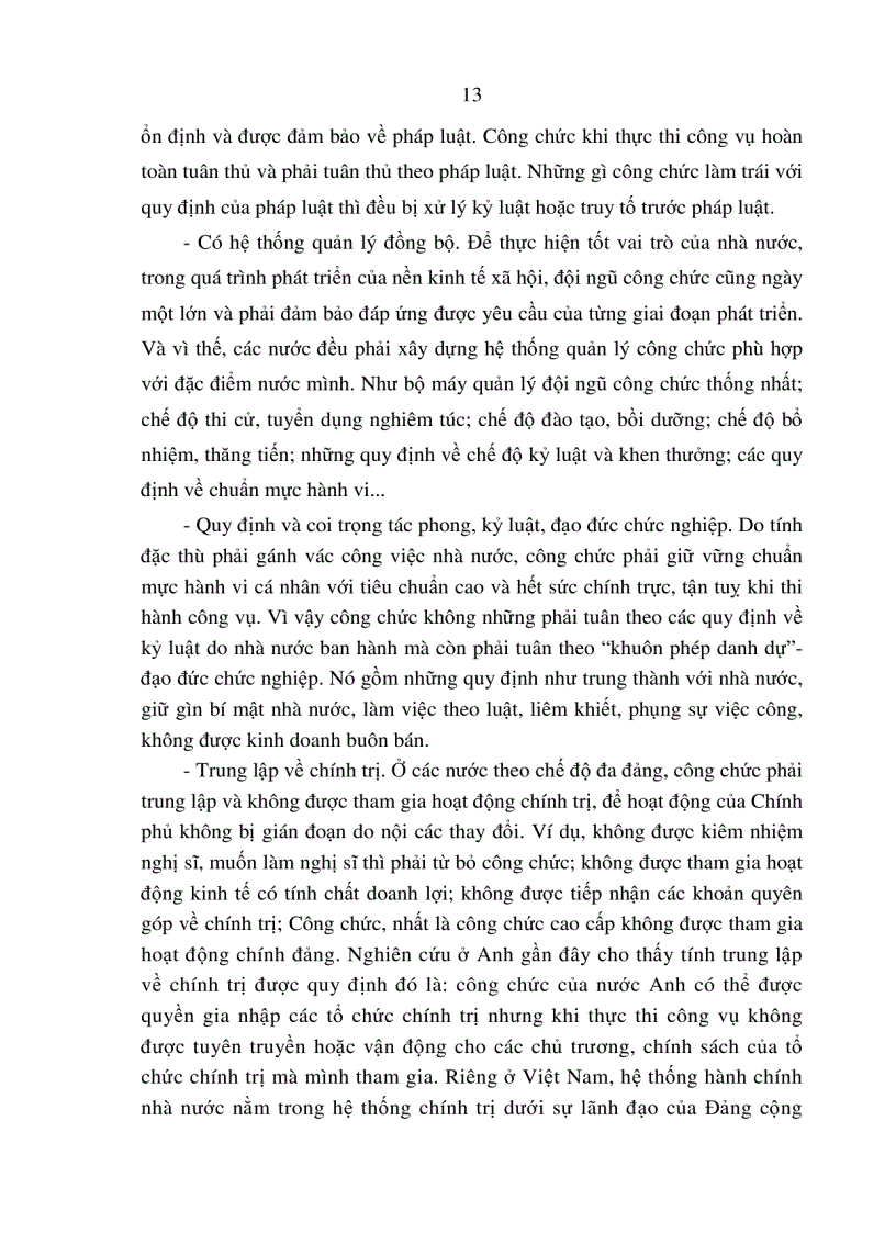 image for page Hoàn thiện thể chế quản lý công chức ở Việt Nam trong điều kiện phát triển và hội nhập quốc tế