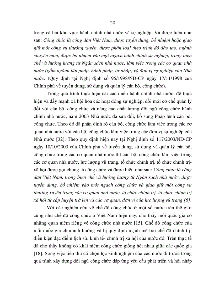 image for page Hoàn thiện thể chế quản lý công chức ở Việt Nam trong điều kiện phát triển và hội nhập quốc tế