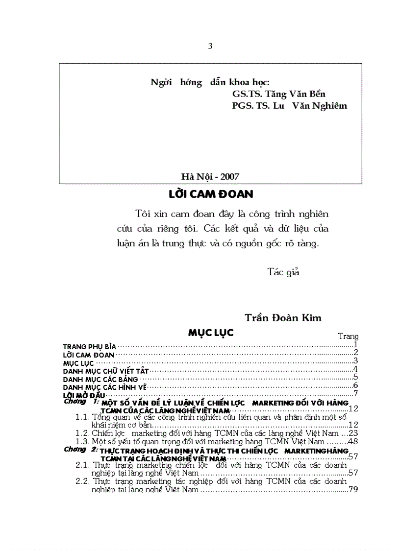 image for page Chiến lược marketing đối với hàng thủ công mỹ nghệ của các làng nghề việt nam đến năm 2010