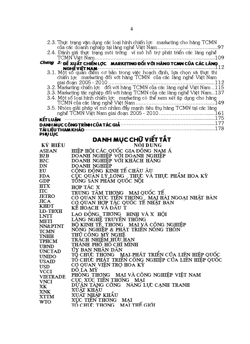 image for page Chiến lược marketing đối với hàng thủ công mỹ nghệ của các làng nghề việt nam đến năm 2010