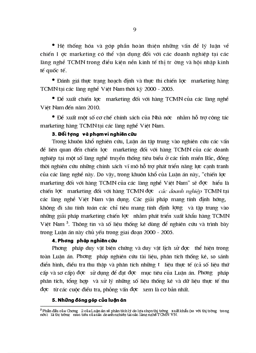 image for page Chiến lược marketing đối với hàng thủ công mỹ nghệ của các làng nghề việt nam đến năm 2010