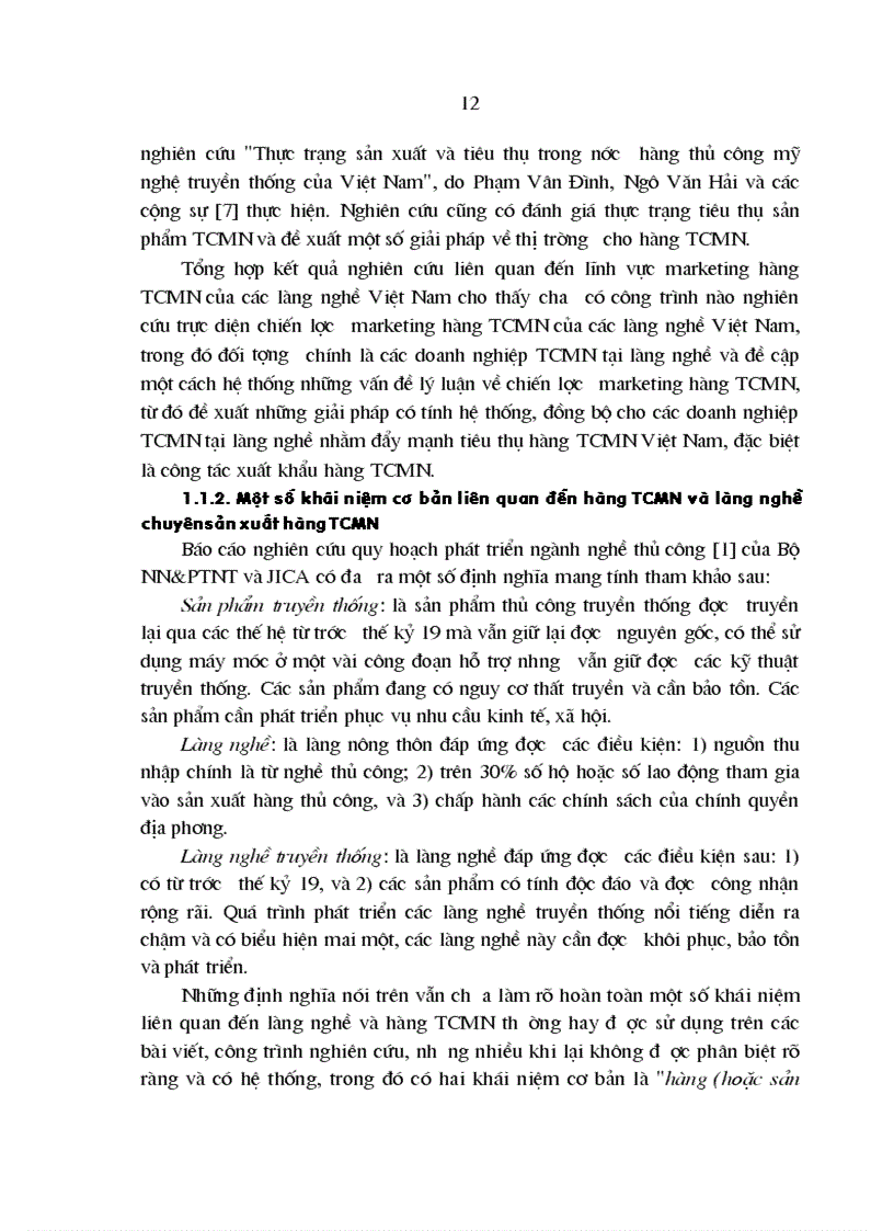 image for page Chiến lược marketing đối với hàng thủ công mỹ nghệ của các làng nghề việt nam đến năm 2010