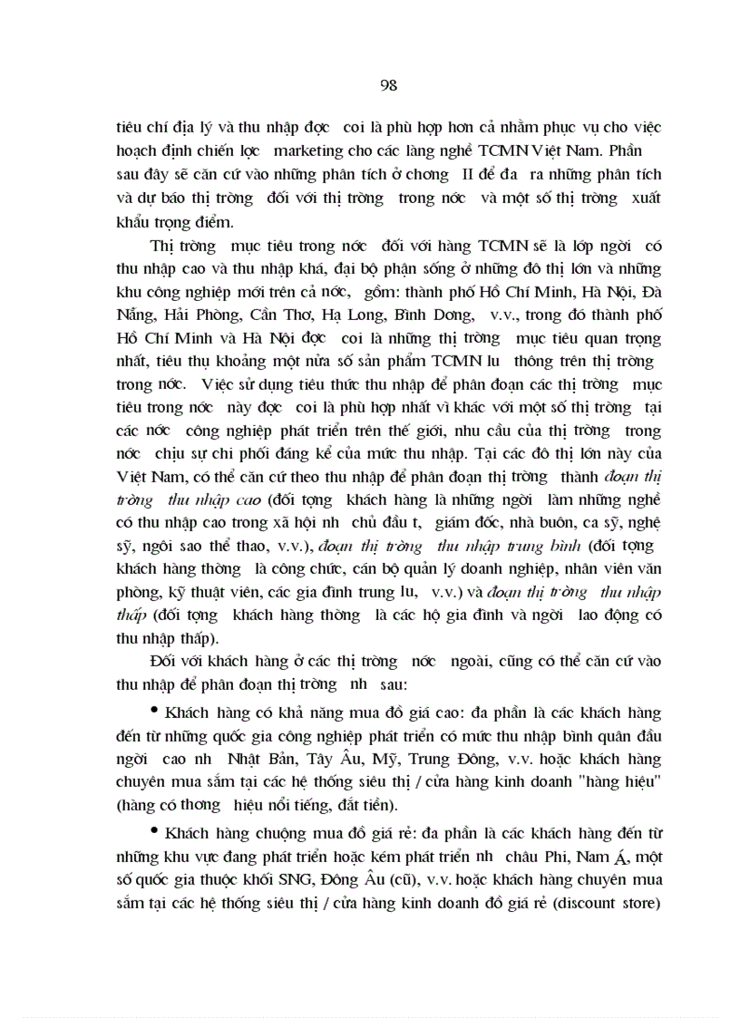 image for page Chiến lược marketing đối với hàng thủ công mỹ nghệ của các làng nghề việt nam đến năm 2010