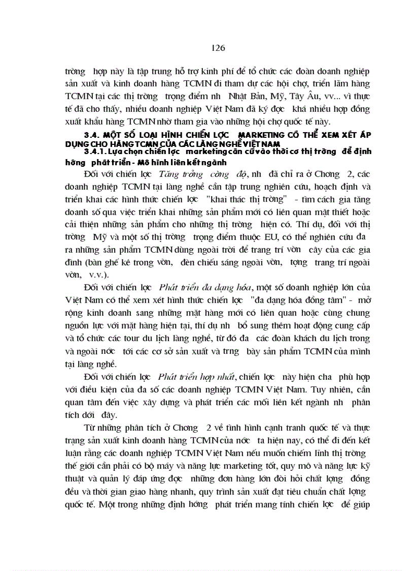 image for page Chiến lược marketing đối với hàng thủ công mỹ nghệ của các làng nghề việt nam đến năm 2010