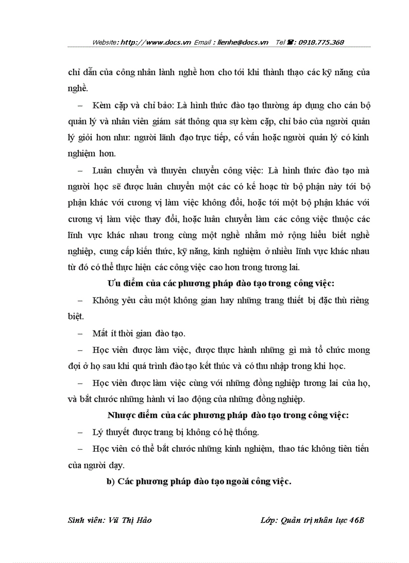 image for page Một số giải pháp nhằm hoàn thiện công tác đào tạo và phát triển nguồn nhân lực tại Công ty Thuốc lá Thăng long