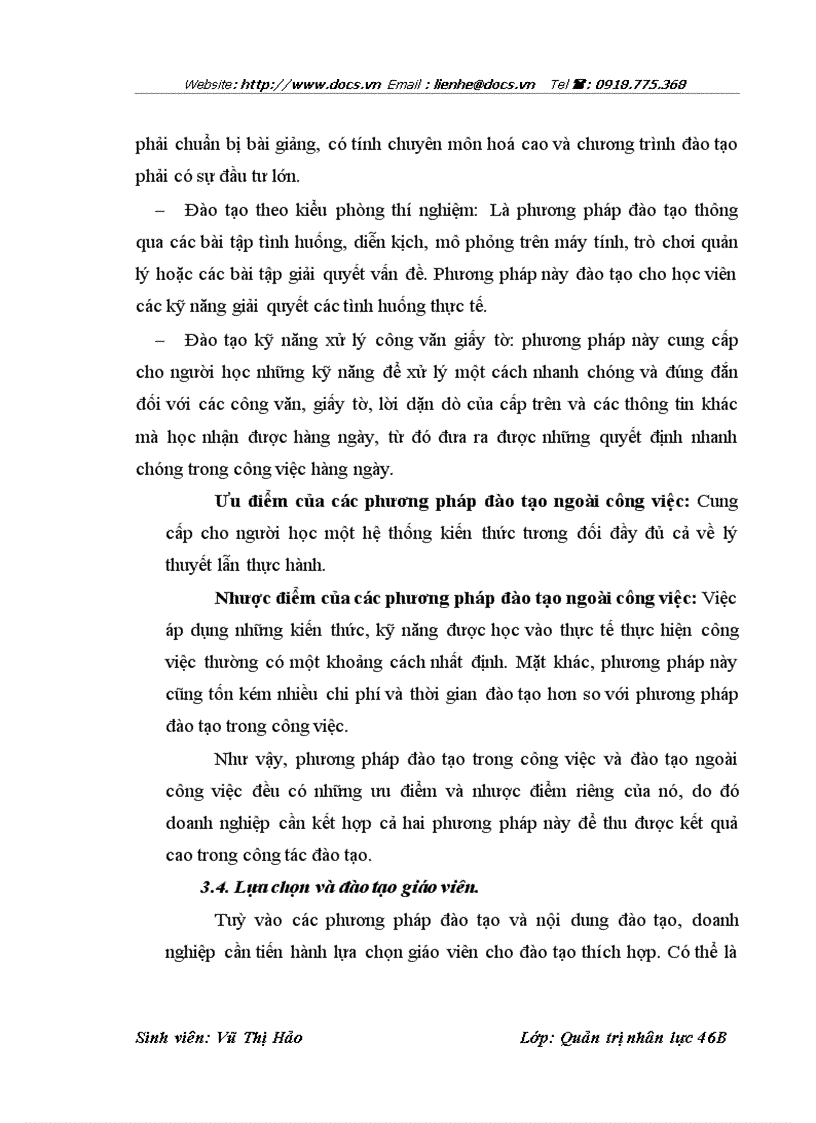 image for page Một số giải pháp nhằm hoàn thiện công tác đào tạo và phát triển nguồn nhân lực tại Công ty Thuốc lá Thăng long