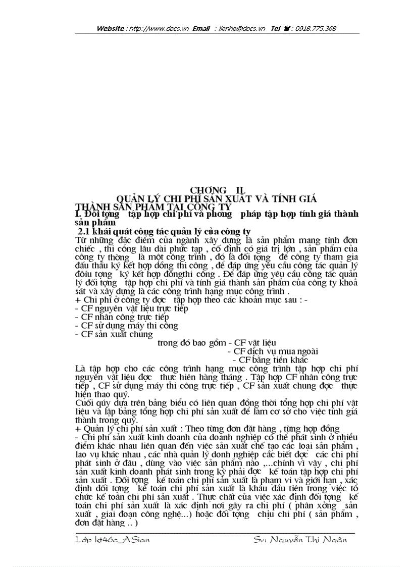 image for page Quản lý chi phí sản xuất và giá thành sản phẩm công ty TNHH nhà nước MTV