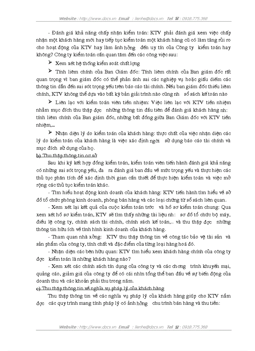 image for page Hoàn thiện kiểm toán chu trình bán hàng và thu tiền trong quy trình kiểm toán báo cáo tài chính do Công ty TNHH Kiểm toán và Tư vấn ACPA thực hiện