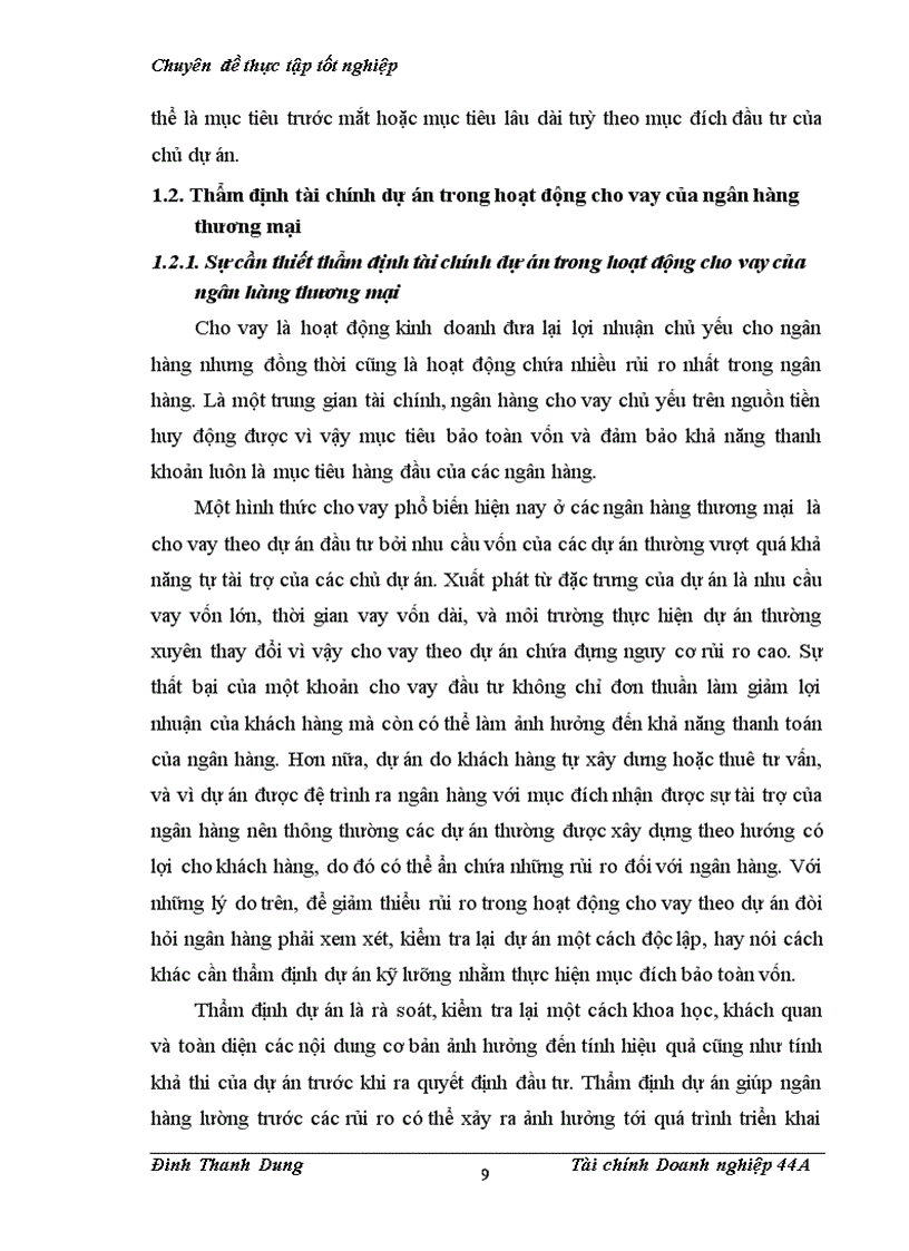 image for page Nâng cao chất lượng thẩm định tài chính dự án trong cho vay tại chi nhánh ngân hàng Công thương Ba Đình đối với các doanh nghiệp ngành xây dựng