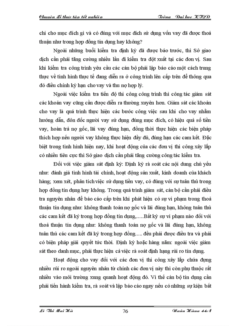 image for page Nâng cao chất lượng cho vay ngắn hạn đối với các đơn vị thi công xây lắp tại Sở giao dịch Ngân hàng Đầu tư và Phát triển Việt Nam