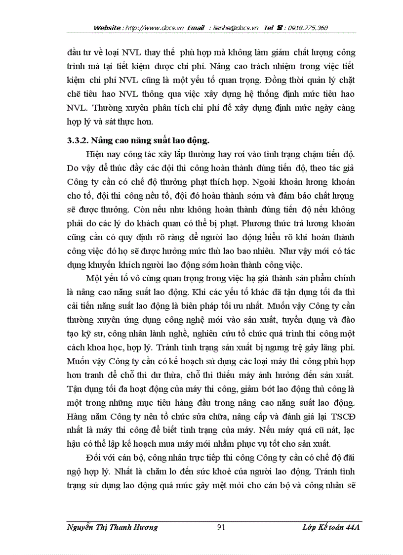 image for page Hoàn thiện kế toán chi phí sản xuất và tính giá thành sản phẩm xây lắp tại Công ty xây dựng số 1 Hà Nội