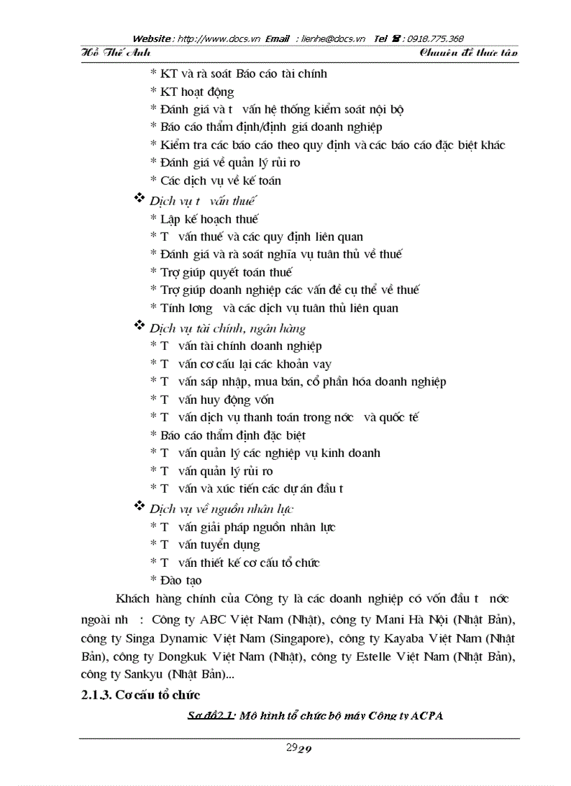 image for page Hoàn thiện kiểm toán chu trình tiền lương nhân viên trong kiểm toán báo cáo tài chính do Công ty Trách nhiệm Hữu hạn Kiểm toán và Tư vấn ACPA thực h