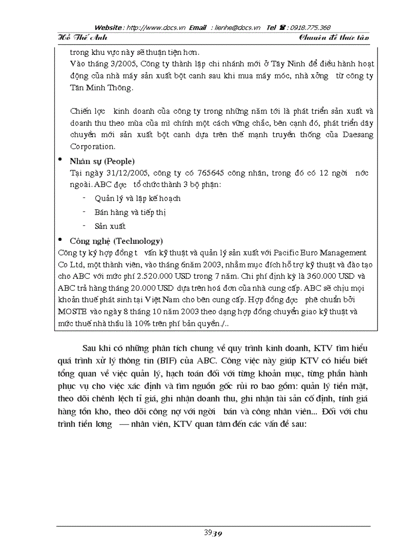 image for page Hoàn thiện kiểm toán chu trình tiền lương nhân viên trong kiểm toán báo cáo tài chính do Công ty Trách nhiệm Hữu hạn Kiểm toán và Tư vấn ACPA thực h