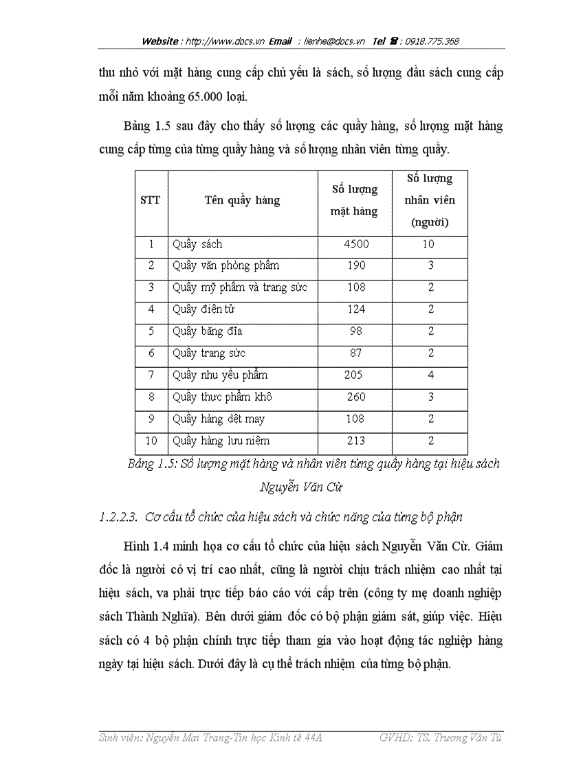 image for page Xõy dựng hệ thống thông tin hỗ trợ quản lý và hoạt động tác nghiệp tại hiệu sách Nguyễn Văn Cừ