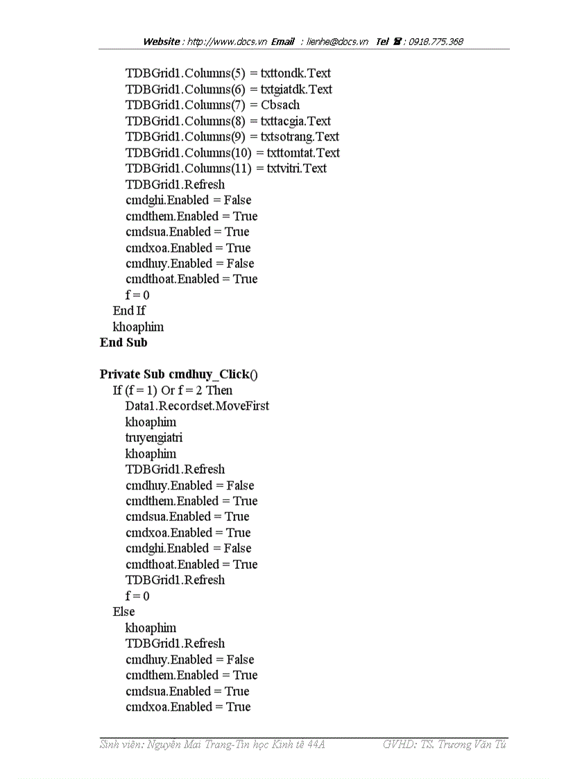 image for page Xõy dựng hệ thống thông tin hỗ trợ quản lý và hoạt động tác nghiệp tại hiệu sách Nguyễn Văn Cừ