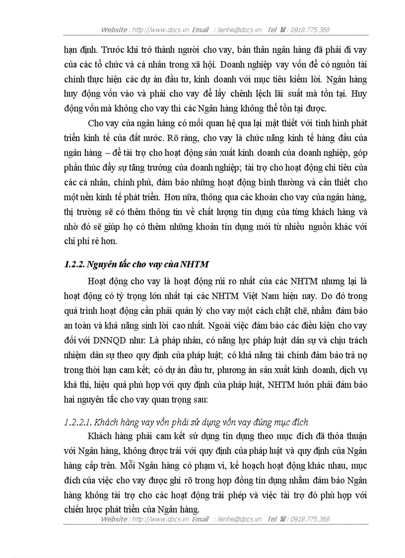 image for page Mở rộng hoạt động cho vay đối với DNNQD tại chi nhánh Ngân hàng No PTNT Bà Triệu