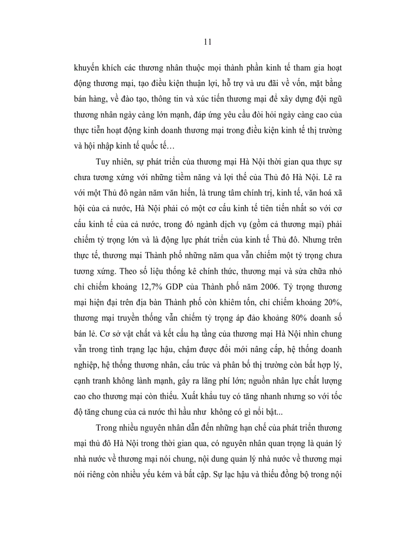 image for page Hoàn thiện nội dung quản lý nhà nước về thương mại hàng hoá trên địa bàn Hà nội đến năm 2020