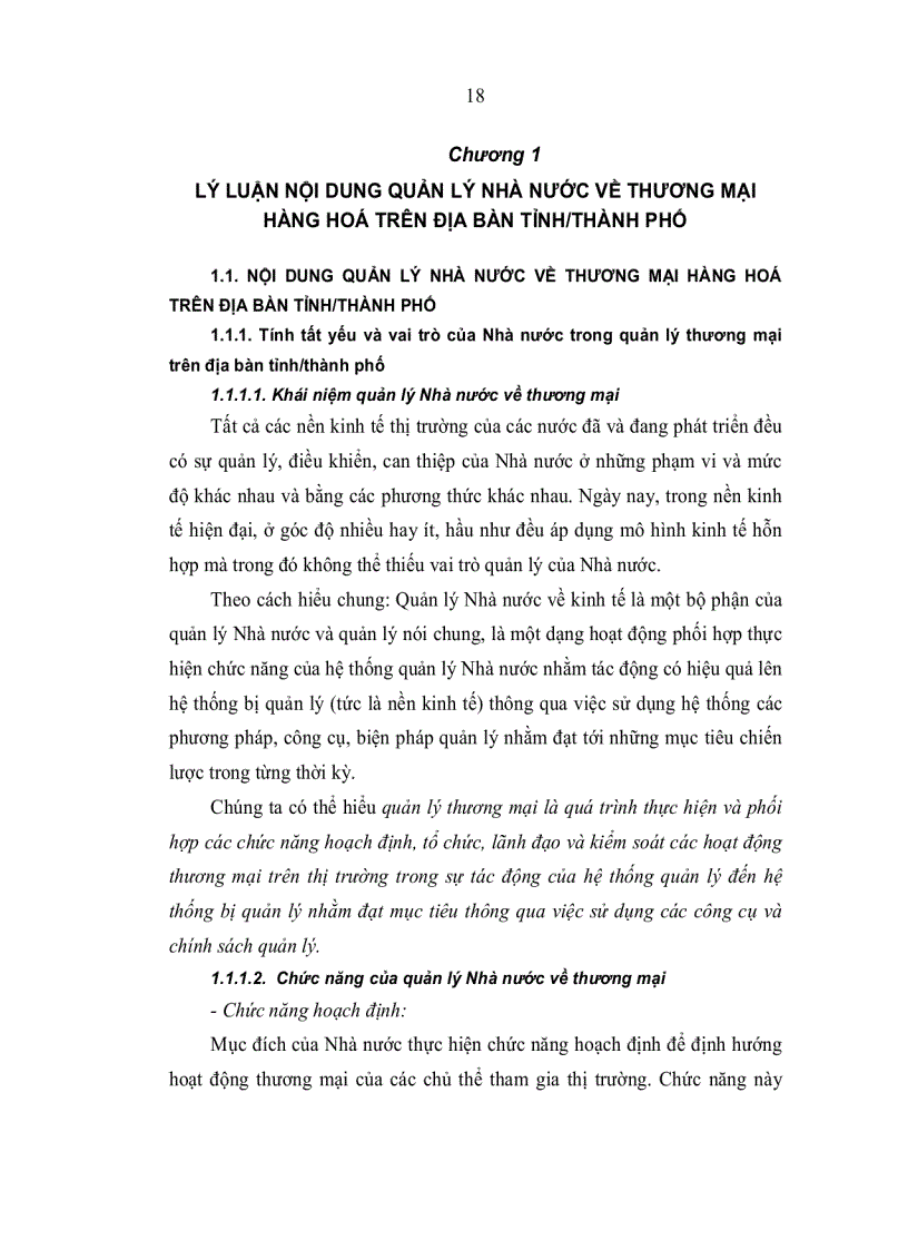 image for page Hoàn thiện nội dung quản lý nhà nước về thương mại hàng hoá trên địa bàn Hà nội đến năm 2020