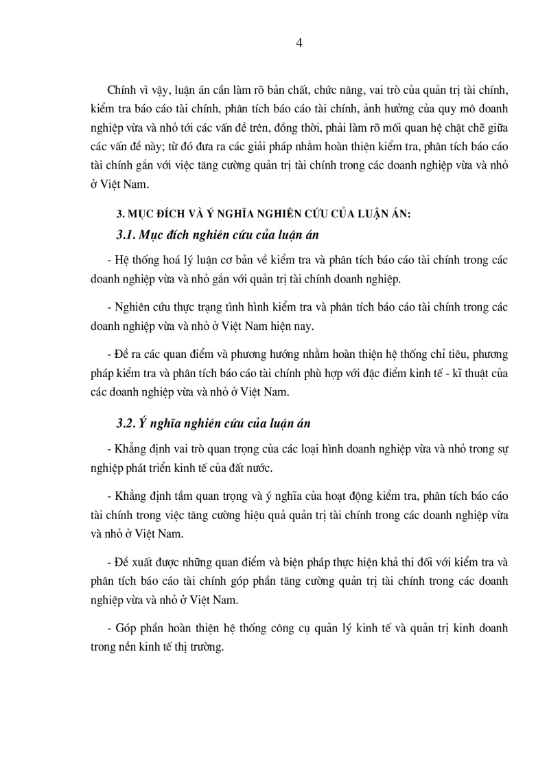 image for page Hoàn thiện kiểm tra phân tích báo cáo tài chinh với việc tăng cường quản trị tài chính trong các doanh nghiệp vừa và nhỏ ở việt nam