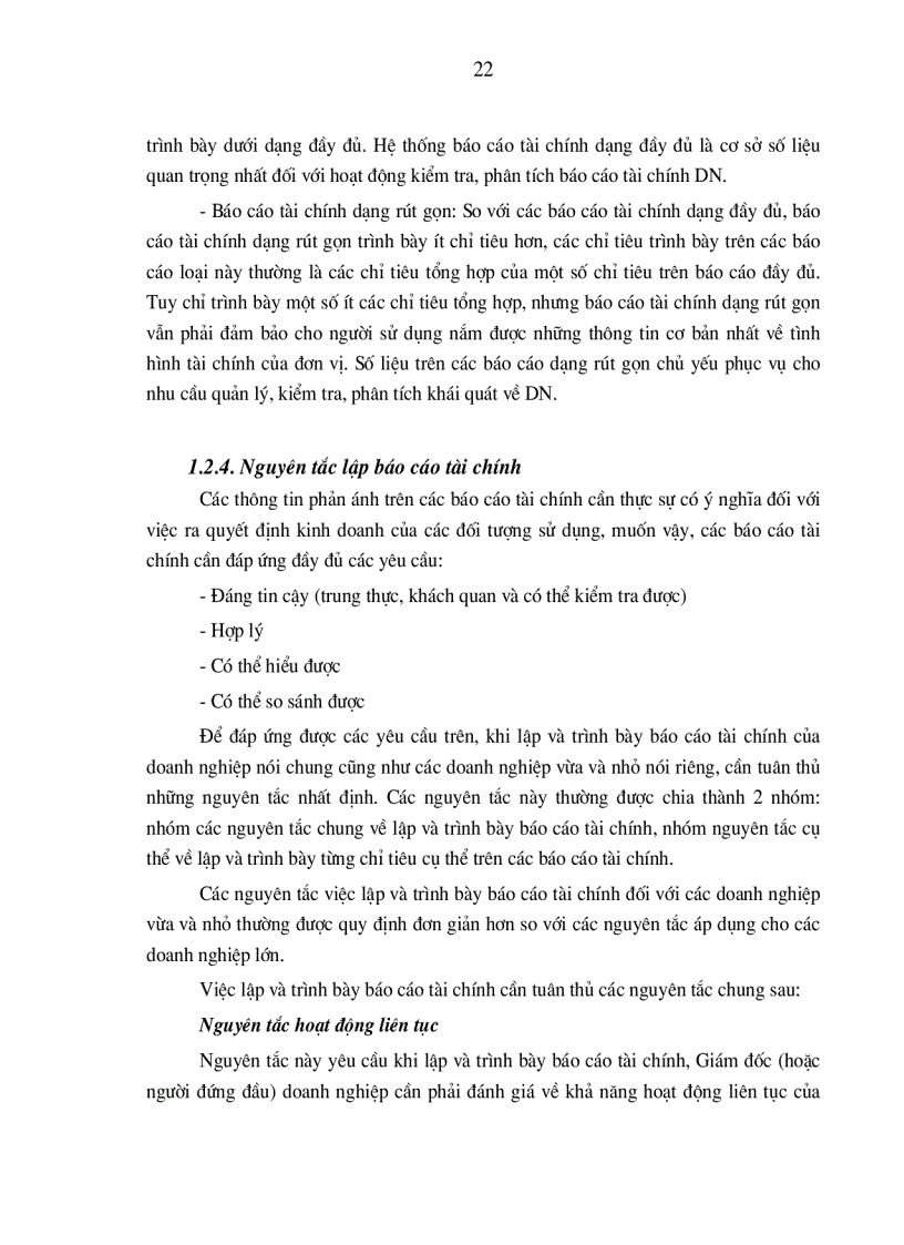 image for page Hoàn thiện kiểm tra phân tích báo cáo tài chinh với việc tăng cường quản trị tài chính trong các doanh nghiệp vừa và nhỏ ở việt nam